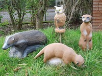 Longlife 3D Ziel Kauz Ratte Erdmännchen Dachs Hase eichhörnchen 3D Ziele
