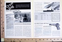 1983 MARLIN 94 M 22 WMRF RIFLE new Rim Fire Mag cal 2-Pg MAGAZINE ARTICLE 4607