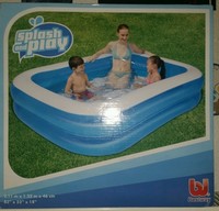 Bestway Kinder Pool Familienpool Planschbecken Swimmingpool Schwimmbecken 211cm