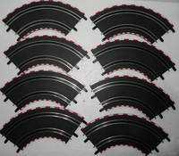 Carrera GO!!! / Digital KONVOLUT Kurven aus 8 Teilen