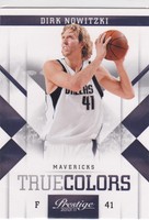 DIRK NOWITZKI, Mavericks 10 Prestige TRUE COLORS # 4