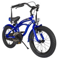 bike*star 40.6cm (16 Zoll) Kinder-Fahrrad Cruiser - Blau