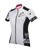 Nalini PRO Damen Radtrikot kurzarm Fahrradtrikot SAONDA weiß NEU 2015