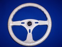 Schwarz oder Weiß Boot Lenk rad 3 speichen Multiflex