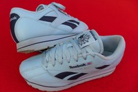 wow Gr. 40 Reebok Classic Low blaue Leder KULT Sneaker Sportschuhe