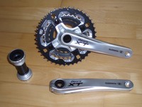 Shimano XT FC-M770/771-K Kurbelgarnitur, 180mm, Hollowtech II mit Innenlager 