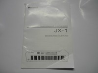 Roland JX 1 Bedienungsanleitung in Deutsch