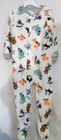 BOYS 24M WICKED SKIING ANIMAL FOOTED ZIPPER UP FLEECE SLEEPER NWT CARTERS