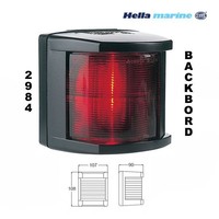 HELLA MARINE Positionslampe 2984 BSH Zulassung Backbord schwarz 10-H2984335