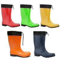 LEMIGO Gummistiefel mit Stulpe Regenstiefel in vielen Farben SARA