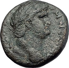 NERO 65AD Antioch on the Orontes in Seleukis Pieria Ancient Roman Coin i58046