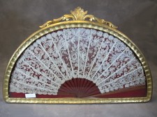 Beautiful European Fan in Display Box - 10099