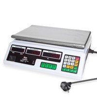 920514 Obstwaage DOW40D Gemüsewaage 40kg Paketwaage Waage Ladenwaage Marktwaage