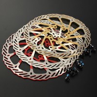 2x Fahrrad Scheibenbremse Bremsscheibe Bremse Ø 160mm 6 Loch Mit 6 Schrauben Neu