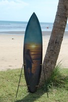 SU 160 Suns / Deko Surfboard, Surfbrett 160 cm, Surfbretter Dekosurfboard Board 