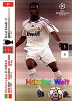 PANINI Champions League 2007/2008 07 08 Mahamadou Diarra Nr.97 - Real Madrid