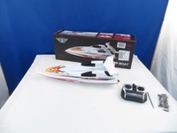 FG Blue Streak Boot 7008 RC Rennboot Fernsteuerung weiß