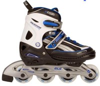 INLINER INLINE-SKATES Softboots Gr. verstellbar 27 28 29 30 ABEC 5  DZZB