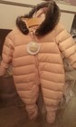 Petit Bateau Pink Snowsuit 6 Ms. original $380