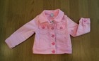 BabyGap Girls Denim Jacket Pink Size 18-24 Months
