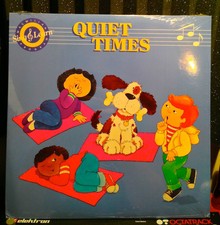 NEW/MINT/SEALED Sing & Learn "Quiet Times" Macmillan w/ Activity book Vinyl LP