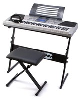Akzeptabel: RockJam RJ661-SK Super Kit – Lern-Keyboard Station