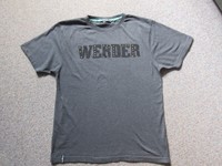 WERDER BREMEN / T-Shirt mit Aufdruck WERDER / anthrazit / Gr XXL