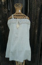 Beautiful Late 1800's Early 1900's Victorian Edwardian Chemise Lace Nightgown