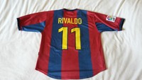 FC Barcelona Trikot,Jersey,Camiseta,Maglia,Maillot,RIVALDO,1998/1999,XL