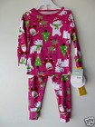Carter's Baby Girl Pink Two-Piece Christmas Pajamas NWT size 18 Months G82784