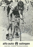 Alfred Gaida - Radsport - Autogrammkarte / Postkarte