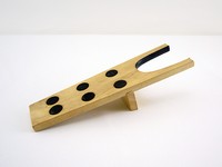 Stiefelknecht Holz + rutschfesten Gumminoppen Stiefel Ausziehhilfe Stiefelzieher