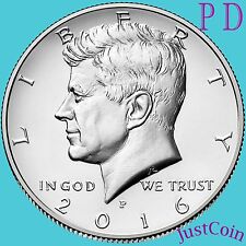 2016 P&D Set Kennedy Half Dollar Clad Two Uncirculated U.S.Mint