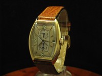 FRANCK MULLER 18kt GOLD MASTER BANKER HAVANA AUTOMATIC HERRENUHR REF 5850 MB HV