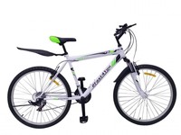 26" MOUNTAINBIKE MTB FAHRRAD FÜR HERREN RAD HARDTAIL 18 GANG SHIMANO SCHALTUNG 