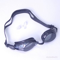 Schwimmbrille Taucherbrille Schwimmglas +Ohrstöpsel Set HOT!