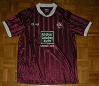 1 FC Kaiserslautern 20010/2011 Dou You Football "L" Home Shirt Jersey Trikot