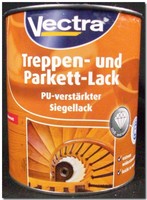14€/L Vectra Treppenlack Parkettlack Klarlack Lack Farbe Holz Parkett Siegellack