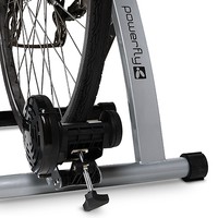 Powerfly Magnetic Bike Turbo Trainer mit Einstellbarer Geschwindigkeit - Silber