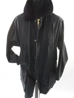 ANTARTEX Wachsjacke Parka Jacke Gewachst Wachscotton Jacket Blau Gr.L(9390)