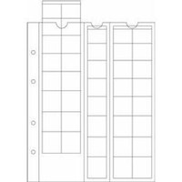 OPTIMA MÜNZHÜLLEN für CLASSIC-BINDER - EINZELNE HÜLLEN - frei wählbar