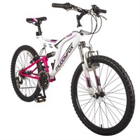 MUDDY FOX MOUNTAINBIKE 24 ZOLL KINDER FAHRRAD MTB BIKE RAD SHIMANO NEU PINK ROSA