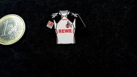 1. FC Köln Trikot Pin 2010/2011 Away Pin Badge Rewe schwarz weiss