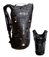 Rucksack Fahrrad Bike Trekking Laufrucksack 10 Liter 305 Gramm Hüft-u. Brustgurt