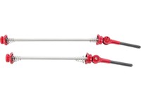 Carbon Titan Schnellspanner Rot/red eloxiert nur 43g! Fahrrad Rennrad