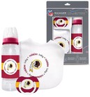 Washington Redskins Infant Baby Fanatic Gift Set Bottle Bib Pacifier BPA Free 