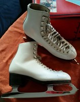 * Eiskunstlauf-Schlittschuhe Gold-Star Made in England Größe 3 ½ *