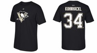 NHL Eishockey Name&Number T-Shirt PITTSBURGH PENGUINS Tom Kuhnhackl/Kühnackl #34