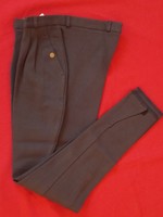 Reithose mit Bundfalten dunkel- grau 44 Damen