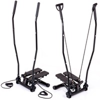 Nordic Walking Swing Side Stepper HS-40S Haltegriffe Trainingsbänder Computer